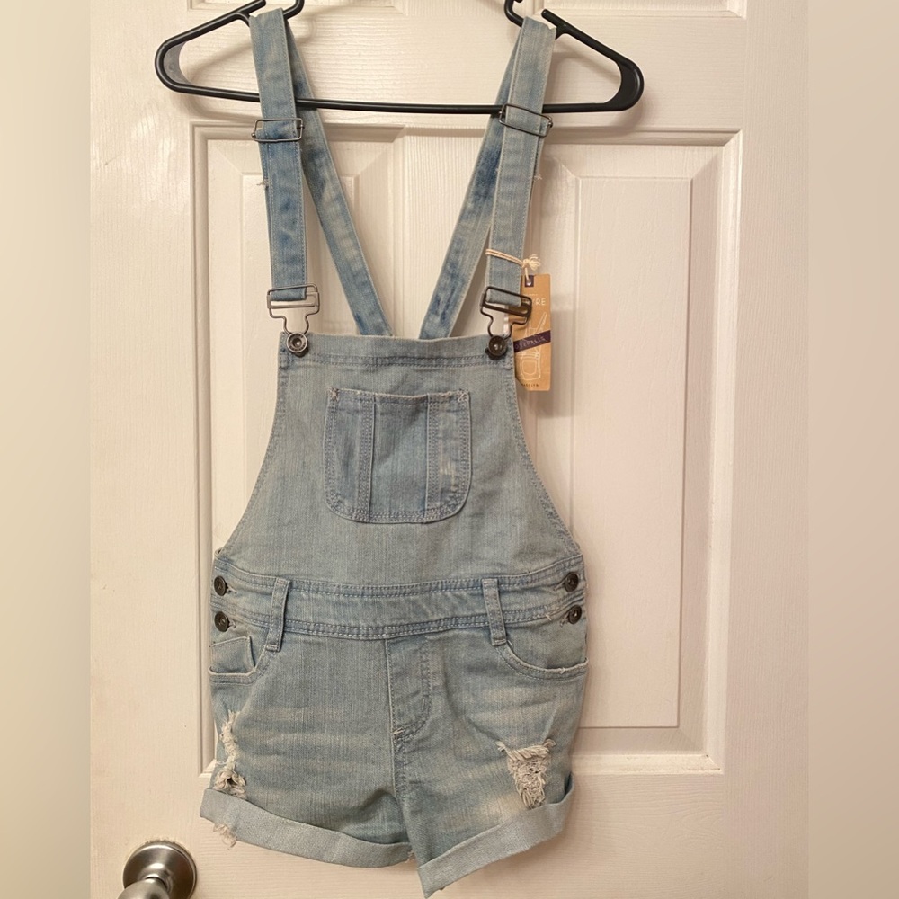Empyre Denim Overall Shorts
